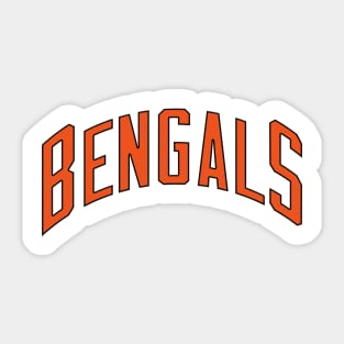 Bengals Sticker